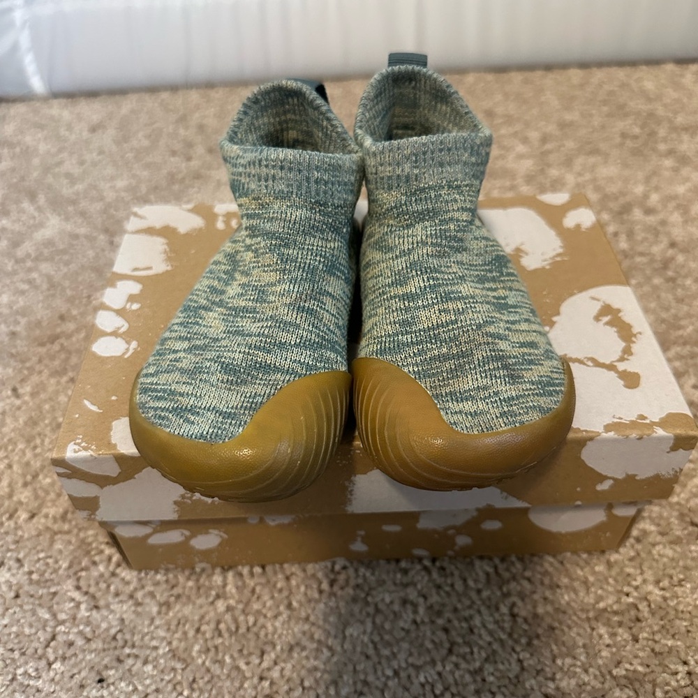 Vivo Barefoot Kids Sneakers - Blue and Brown